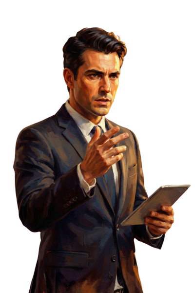 ENTJ personality type portrait