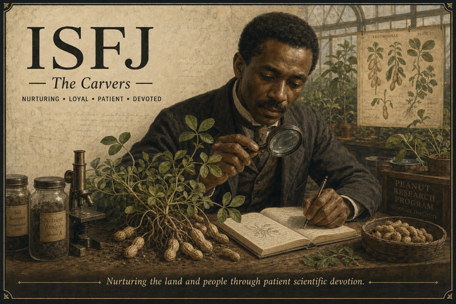 ISFJ personality type portrait