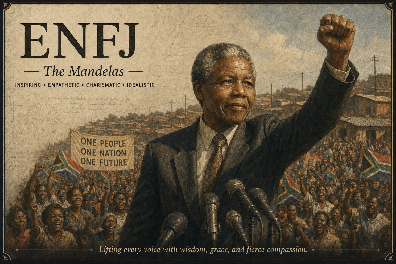 ENFJ personality type portrait